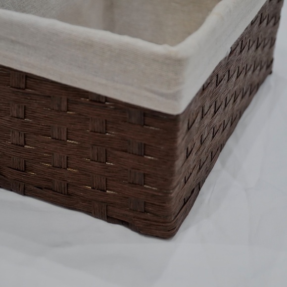 BROWN WOVEN BIN - Picture 6 of 14